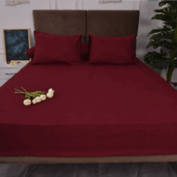 Plain Cotton Fitted Sheet