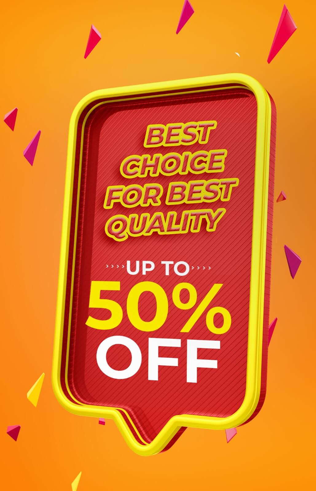 50% off