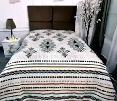 Cotton Becca Blanket with Print