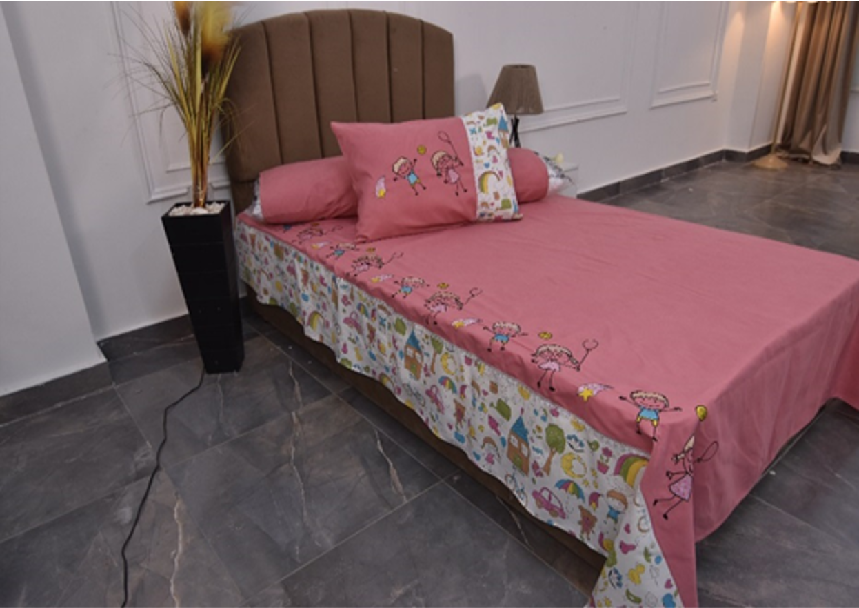 Embroidered Sheet for Kids