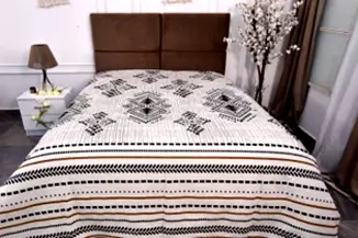 Print Cotton Becca Blanket