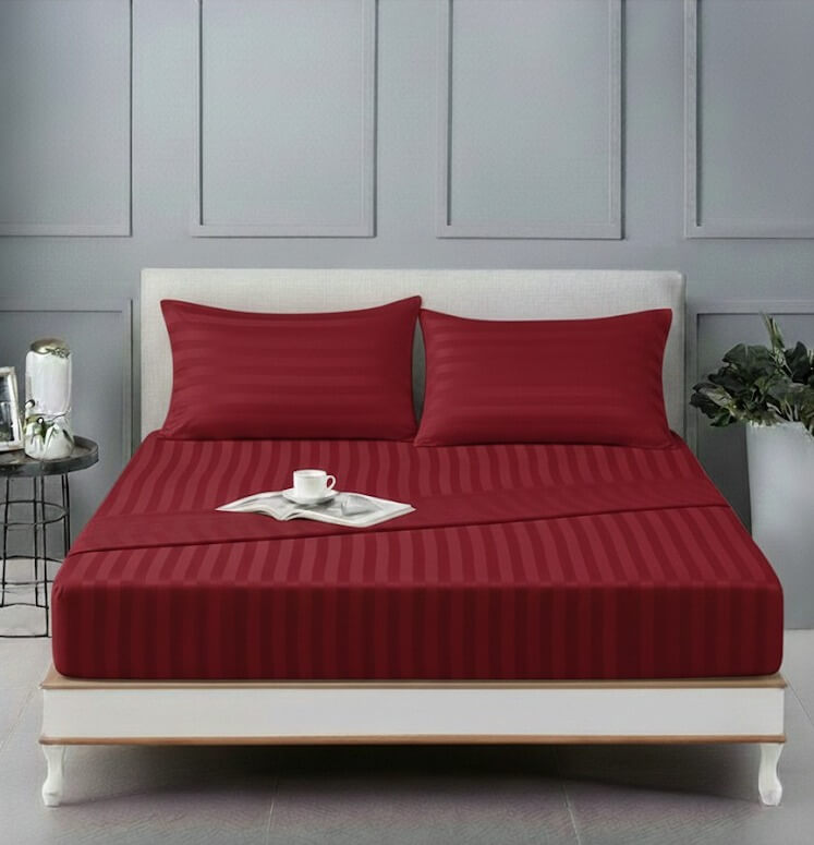 Fitted Sheet with Stripes - Image 4