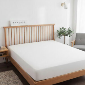 استيك قط Cotton Fitted Plain Sheet 1 piece