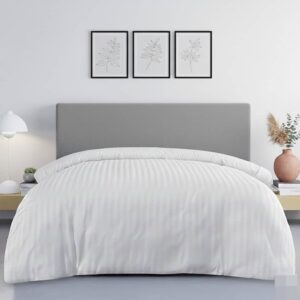 Striped Duvet Cover with Flap 1 piece
